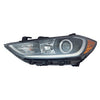 Head Lamp Driver Side Hyundai Elantra Sedan 2017-2018 Halogen Korea Built Capa , Hy2502204C