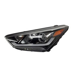 Head Lamp Driver Side Hyundai Santa Fe 2017-2018 Halogen Without Sport Capa , Hy2502211C