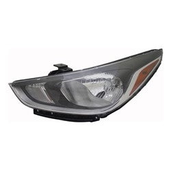 Head Lamp Driver Side Hyundai Accent Sedan 2018-2019 Halogen