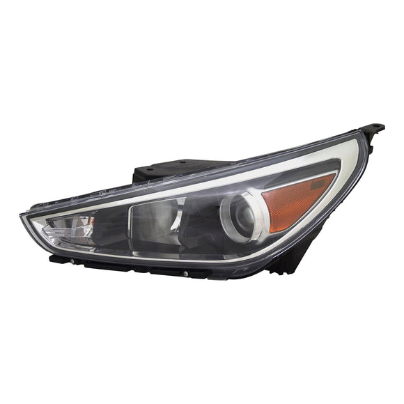 Head Lamp Driver Side Hyundai Elantra Gt 2018-2019 Halogen Capa , Hy2502219C