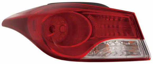 Tail Lamp Driver Side Hyundai Elantra Coupe 2013 Korea Built Capa , Hy2804120C