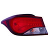 Tail Lamp Driver Side Hyundai Elantra Coupe 2014 Korea Built Capa , Hy2804130C