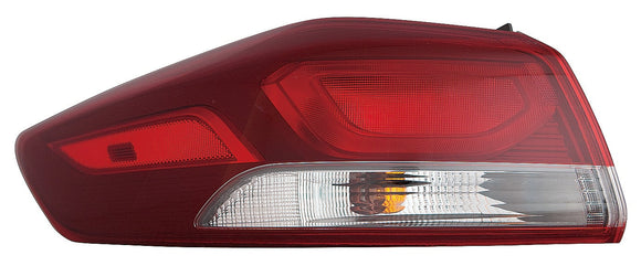 Tail Lamp Driver Side Hyundai Elantra Sedan 2017-2018 Bulb Type Se Model Korea Built Capa , Hy2804142C