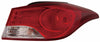 Tail Lamp Passenger Side Hyundai Elantra Sedan 2011-2013 (Usa Built) Capa , Hy2805119C