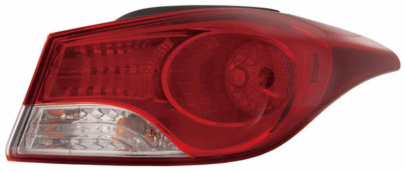 Tail Lamp Passenger Side Hyundai Elantra Coupe 2013 Korea Built Capa , Hy2805120C