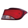 Tail Lamp Passenger Side Hyundai Elantra Coupe 2014 Korea Built Capa , Hy2805130C