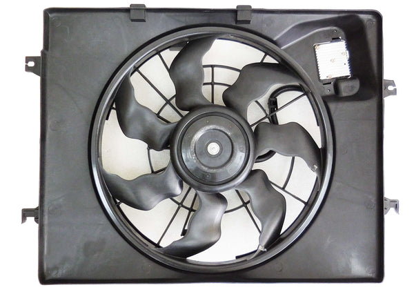 2011-2013 Hyundai Sonata Cooling Fan Assembly 2.4L Single Fan Assembly Korea Built