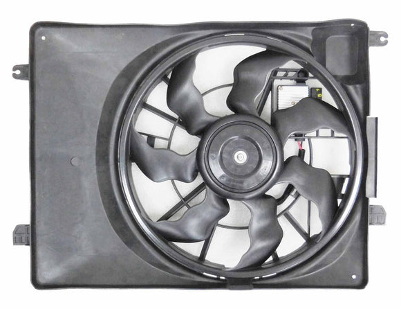 2017-2018 Kia Sportage Cooling Fan Assembly 1.6L A/T