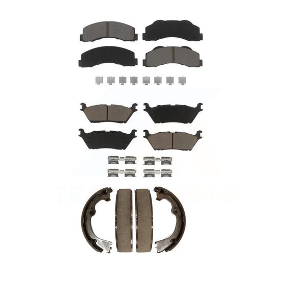 <ul> <li><span2015-2018 Ford F-150 Disc Brake Pad Set , KCN-100054</span></li> <li><span>Position: Front and Rear  Note: With Electric Parking Brake  </span></li> </ul>