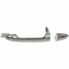 2004-2007 Kia Spectra Door Handle Rear Driver Side Outer Chrome With Cap