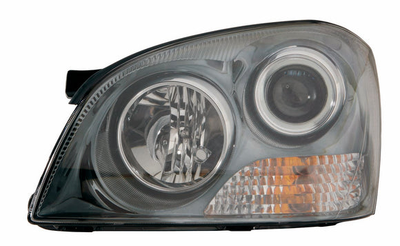 Head Lamp Driver Side Kia Magentis 2007-2008 With Black Insert With Appearance Pkg Capa , Ki2502137C