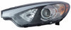 Head Lamp Driver Side Kia Forte 2014-2016 Halogen Without Led Position Lamp Capa , Ki2502170C