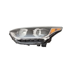 Head Lamp Driver Side Kia Forte 2019-2021 Halogen Sedan Capa , Ki2502230C