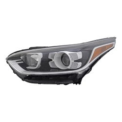 Head Lamp Driver Side Kia Forte 2019-2021 Halogen With Led Drl Capa , Ki2502241C