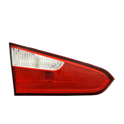 Trunk Lamp Driver Side Kia Forte 2014-2016 (Back-Up Lamp) (Bulb Type) Capa , Ki2802103C