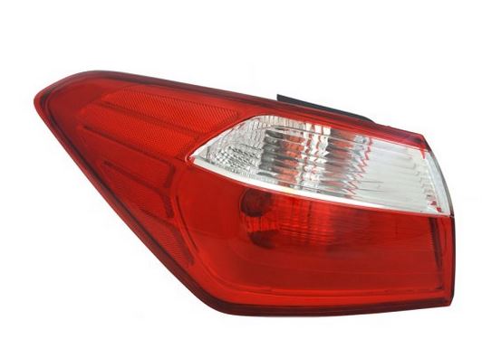 Tail Lamp Driver Side Kia Forte 2014-2016 Capa