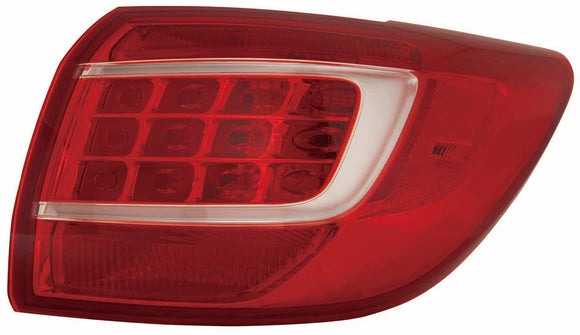 Tail Lamp Passenger Side Kia Sportage 2011-2013 Capa