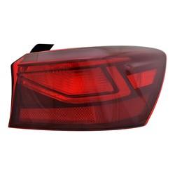 2019-2021 Kia Forte Tail Lamp Passenger Side Without Led Fe/Lxs Model High Quality