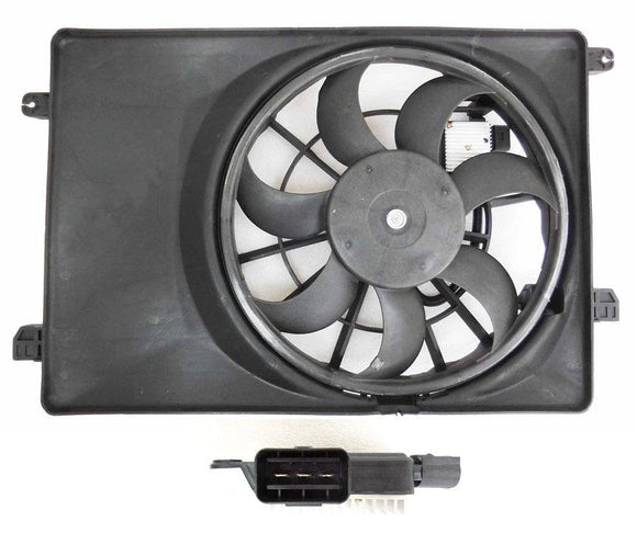 2017-2019 Kia Sportage Cooling Fan Assembly 2.4L Single Fan Assembly Awd