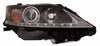 Head Lamp Driver Side Lexus Rx350 2013-2015 Halogen Can Built Black Trim Capa , Lx2502156C