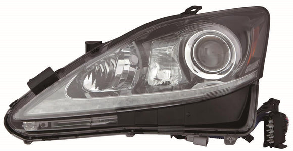 Head Lamp Driver Side Lexus Is250 Sedan 2012-2013 Hid Type Capa , Lx2518134C