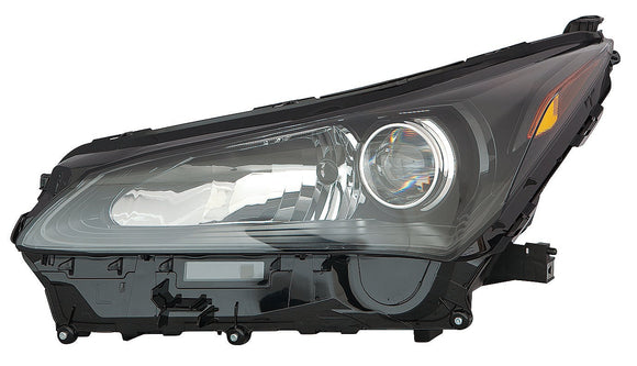 Head Lamp Driver Side Lexus Nx200T 2015-2017 Std Model Without F-Sport Capa , Lx2518142C