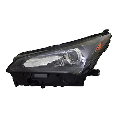 Head Lamp Driver Side Lexus Nx200T 2015-2017 Std Model Without Internal Led Controller Capa , Lx2518143C