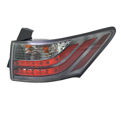 Tail Lamp Passenger Side Lexus Ct200H 2011-2013 Capa