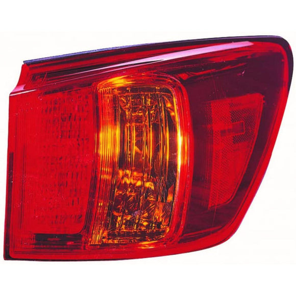 Tail Lamp Passenger Side Lexus Is250 Sedan 2009-2010 Capa