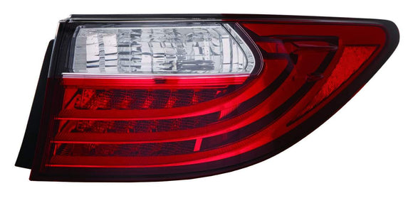 Tail Lamp Passenger Side Lexus Es300H 2013-2015 Capa