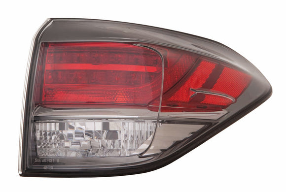 Tail Lamp Passenger Side Lexus Rx350 2013-2015 Japan Built Capa , Lx2805115C