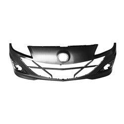 2010-2013 Mazda 3 Bumper Front Primed For 2.3L Speed Engine Hatch Back Model Capa