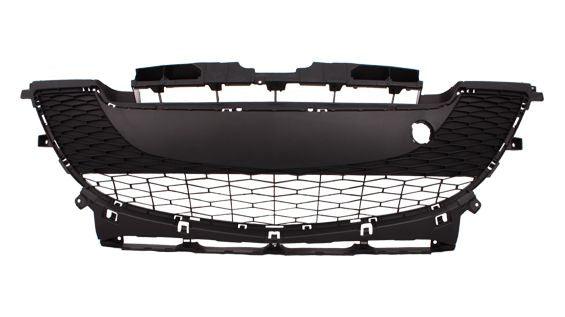 2010-2011 Mazda 3 Grille Lower Matte Dark Gray Use With Ma1000223 Cover 2.0L