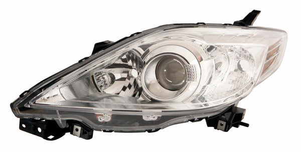 2008-2010 Mazda 5 Head Lamp Driver Side Halogen With Chrome Bezel High Quality