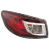 2010-2013 Mazda 3 Tail Lamp Driver Side Without Led Sedan