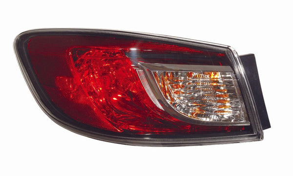 2010-2013 Mazda 3 Tail Lamp Driver Side Without Led Sedan