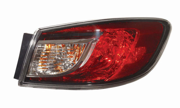 Tail Lamp Passenger Side Mazda Mazda 3 2010-2013 Without Led Sedan Capa , Ma2801144C