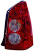 2005-2006 Mazda Tribute Tail Lamp Passenger Side