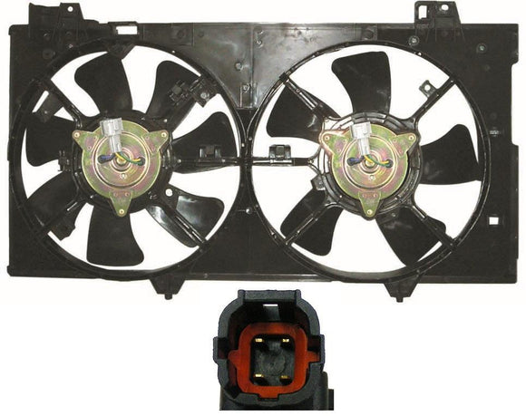 2003-2008 Mazda 6 Cooling Fan Assembly (I Model) 2.3L