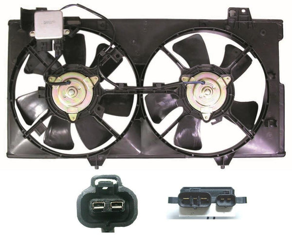 2003-2008 Mazda 6 Cooling Fan Assembly 3.0L With Control Unit