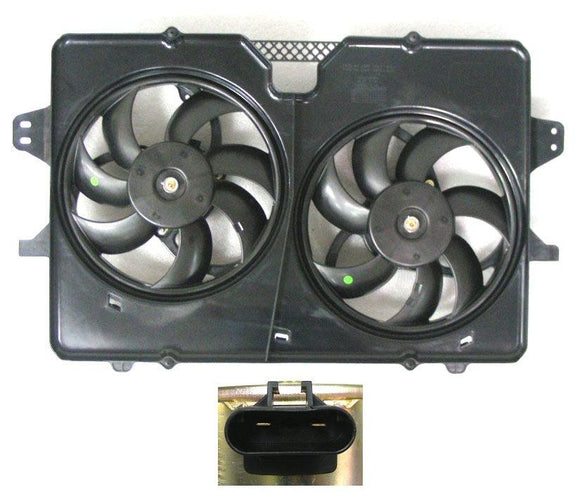 2008-2012 Ford Escape Cooling Fan Assembly 3.0L 