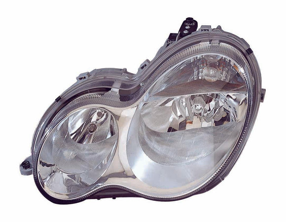 2005-2007 Mercedes C230 Head Lamp Passenger Side Halogen High Quality