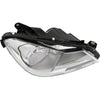 2012-2014 Mercedes C300 Head Lamp Passenger Side Halogen Chrome Housing Sedan Without Cornering Lamp High Quality