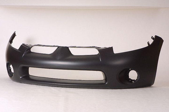 2006-2008 Mitsubishi Eclipse Bumper Front Black