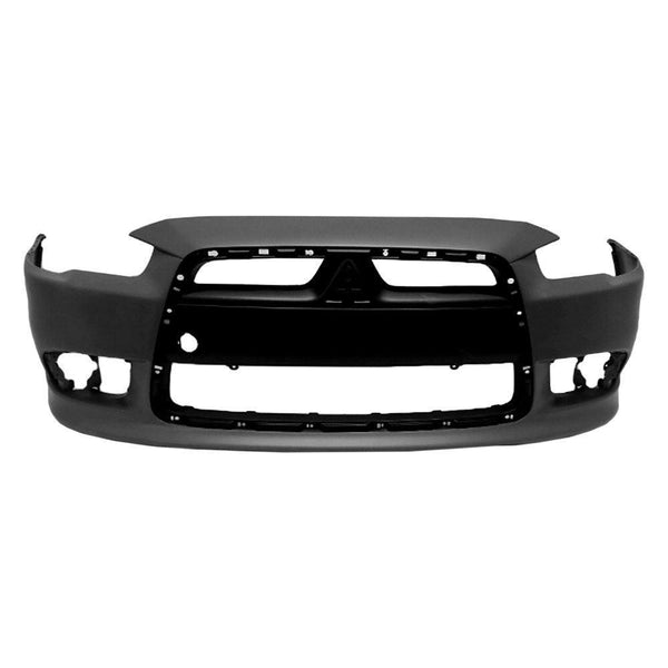 2009-2015 Mitsubishi Lancer Bumper Front Primed Turbo Ralliart Model Capa