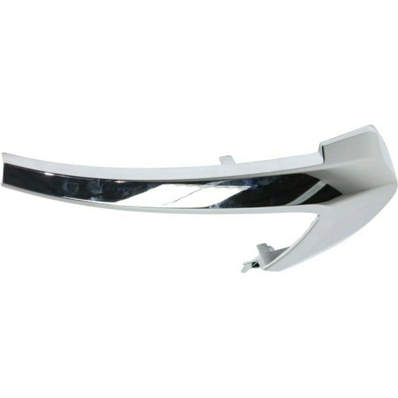 Bumper Moulding Front Passenger Side Center Mitsubishi Outlander 2016-2020 Chrome , Mi1047103U