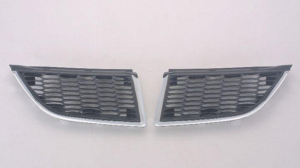 2004-2006 Mitsubishi Galant Grille Driver Side Chrome Gray