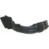 2010-2013 Mitsubishi Lancer Sportback Fender Liner Front Driver Side Exclude Evolution Models