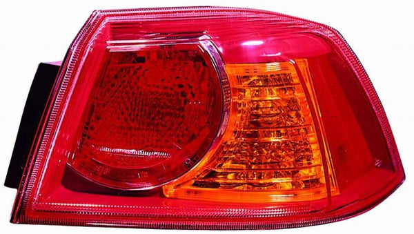 Tail Lamp Passenger Side Mitsubishi Lancer Evolution 2008 Red Bezel Capa , Mi2805100C