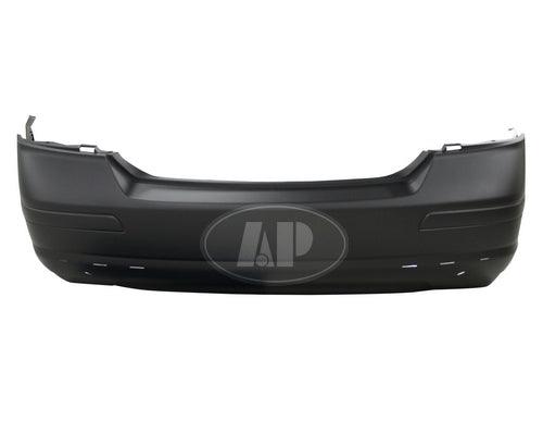 2008-2009 Nissan Versa Bumper Rear With Spoiler Hole Primed Sedan